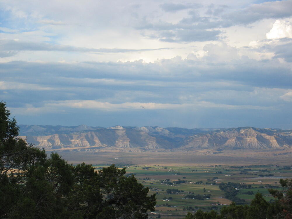 Aircraft over Colo. Natl. Mnmt.