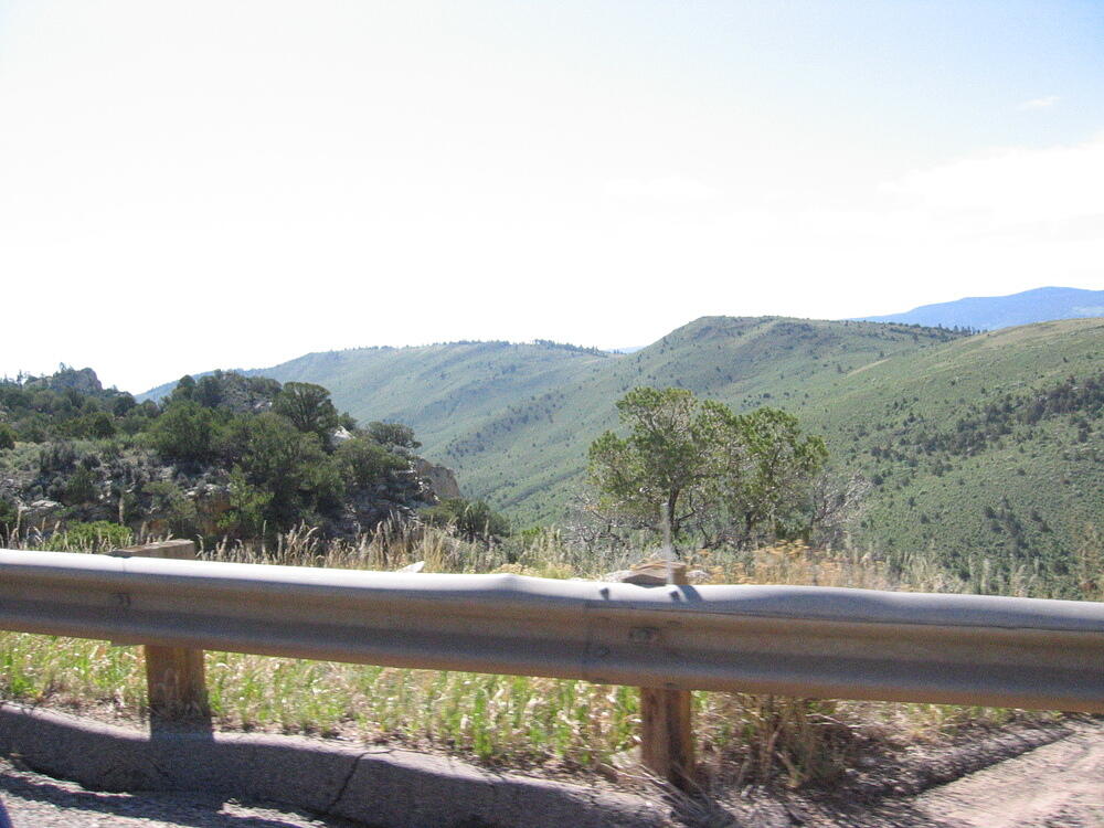Eastern end of the Uinta Mountains, Utah