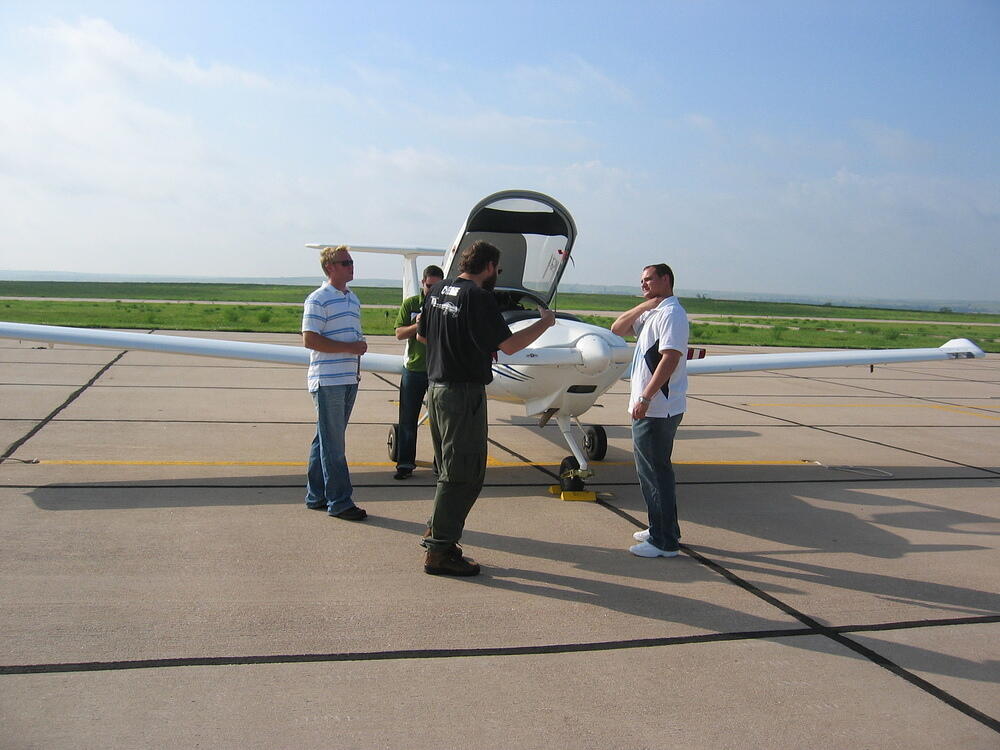 Arrival in McCook, Nebraska