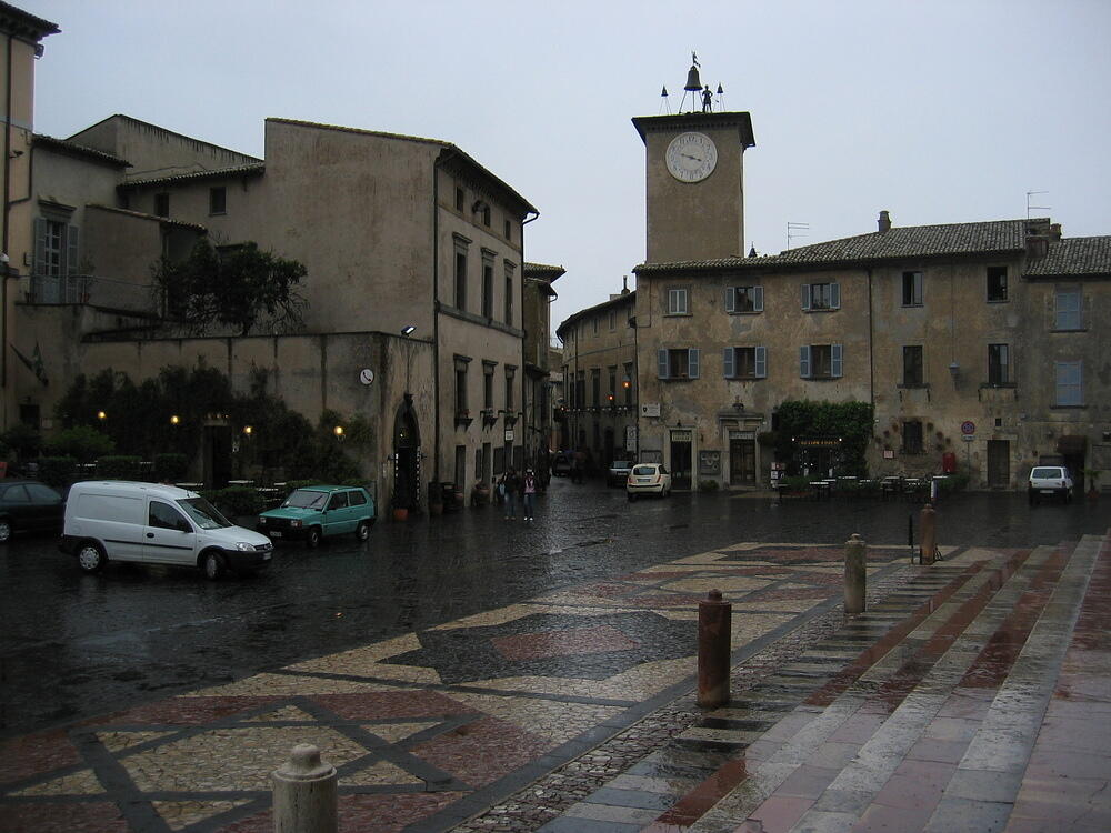 From the Steps of the Orvieto Duomo