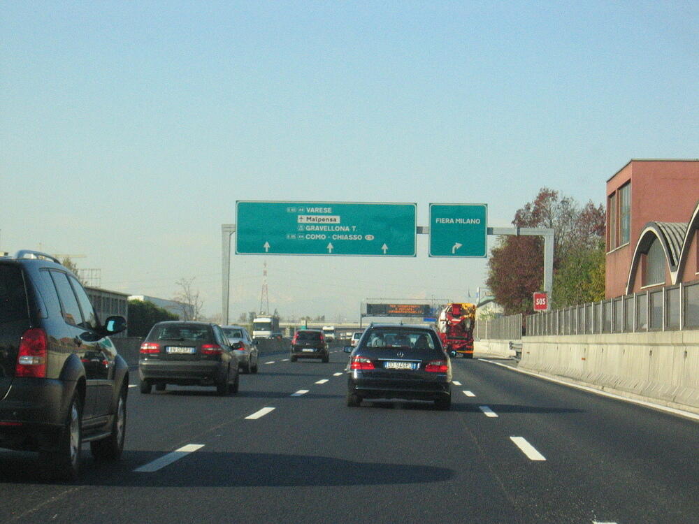 If you look closely, you can see the Alps.