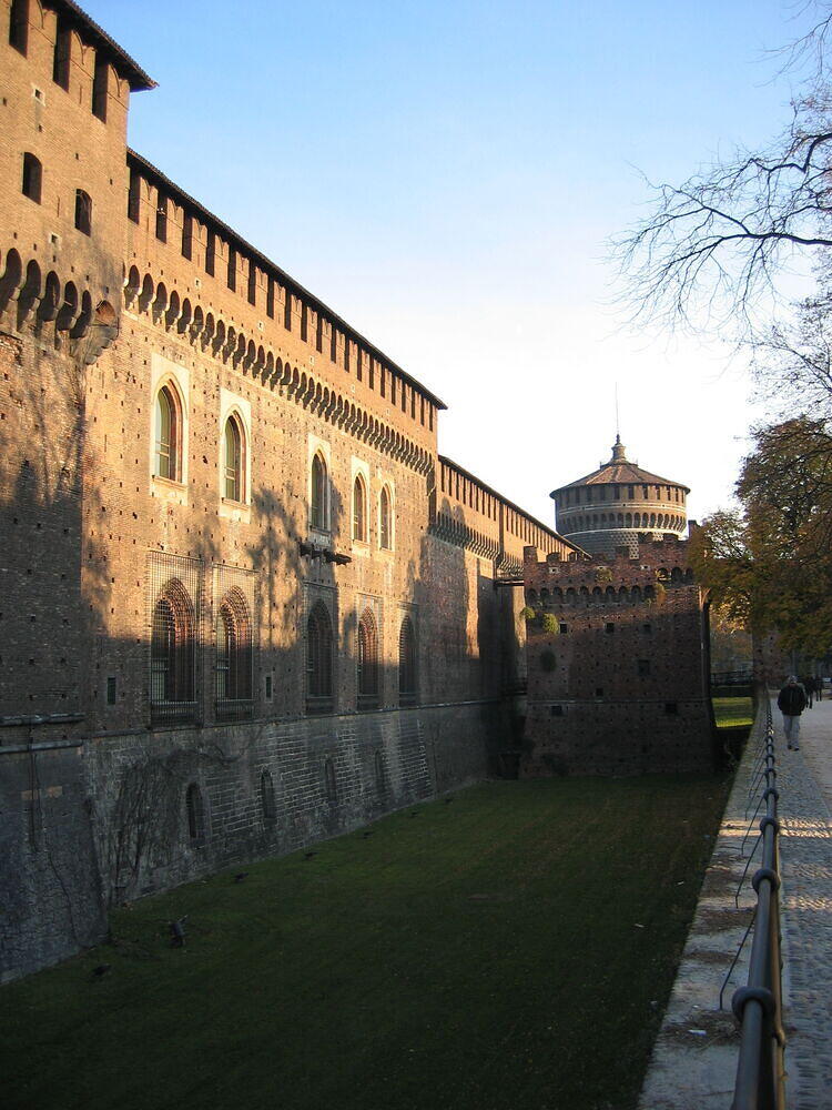 Castello Sforzesco Moat