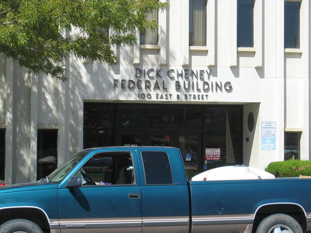 Dick Cheney Federal Entrance