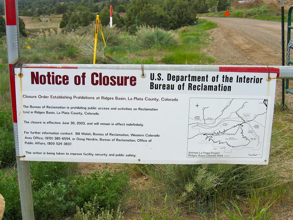 Notice of Closure