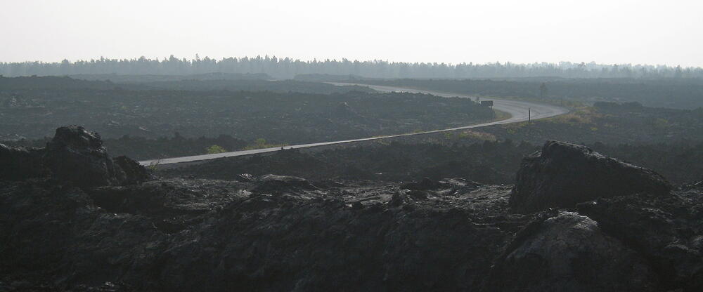 Chain of Craters Road