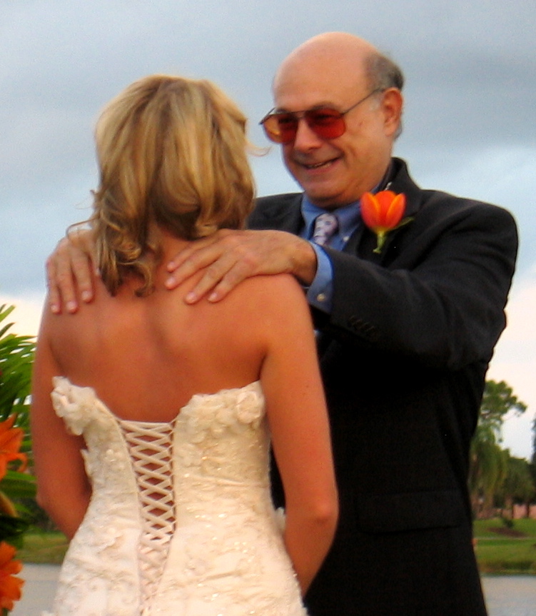 Liz and her new father-in-law