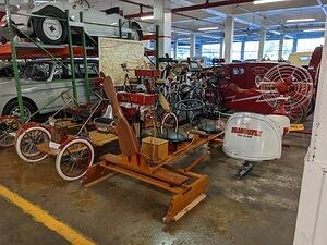 Sleds, The Lane Motor Museum, Nashville, TN