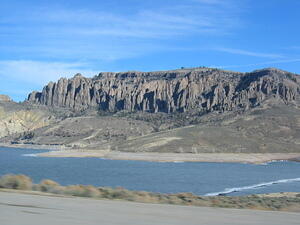 Blue Mesa Reservoir Cliffs