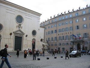 Bernini elephant behind the Pantheon