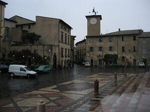 From the Steps of the Orvieto Duomo