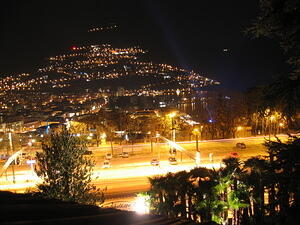 View from our Dorm Room