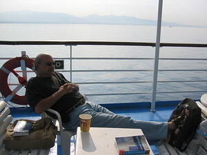ferry to Paros