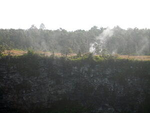 Another Crater with Gas