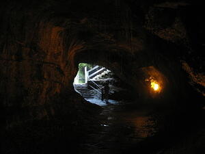 Inside the Lava Tube