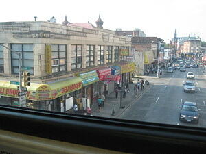 Bed-Stuy from the LIRR