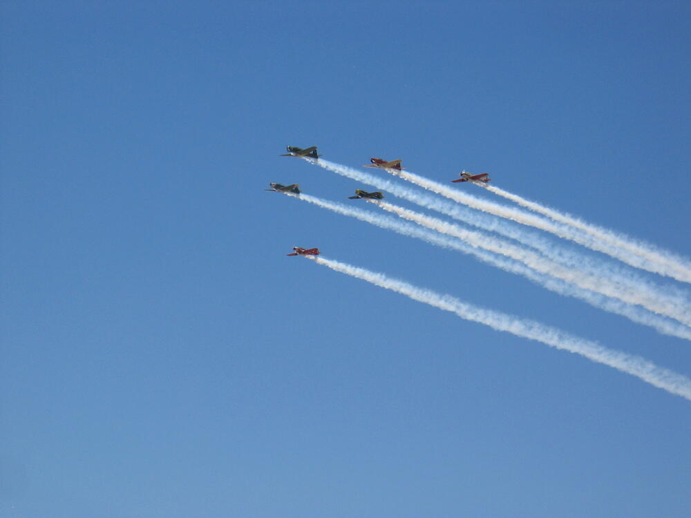 Formation Flying Team All Together