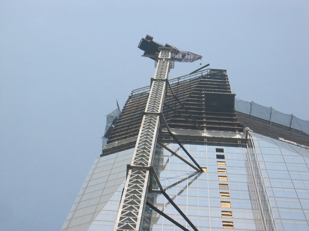 putting beam into place