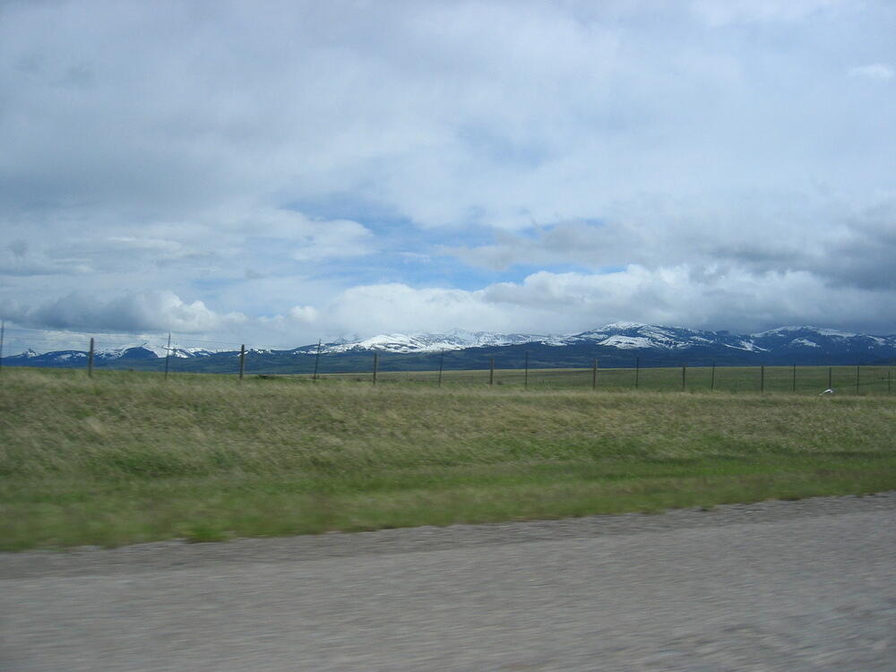 Eastern edge of the Montana Rockies