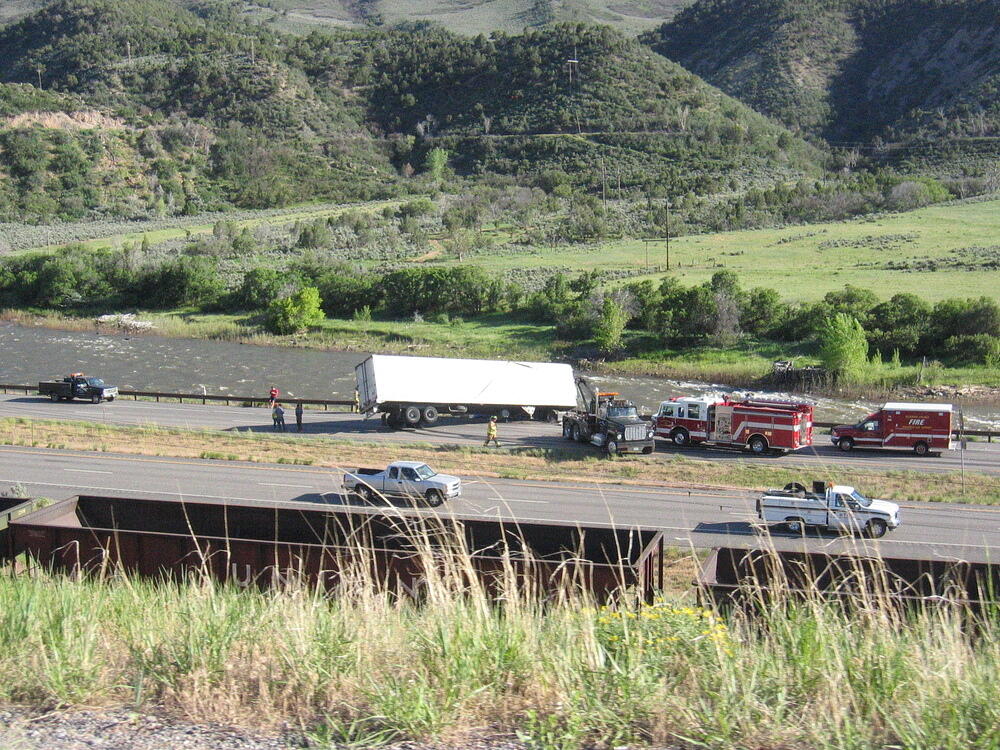 You get on the Interstate just once...