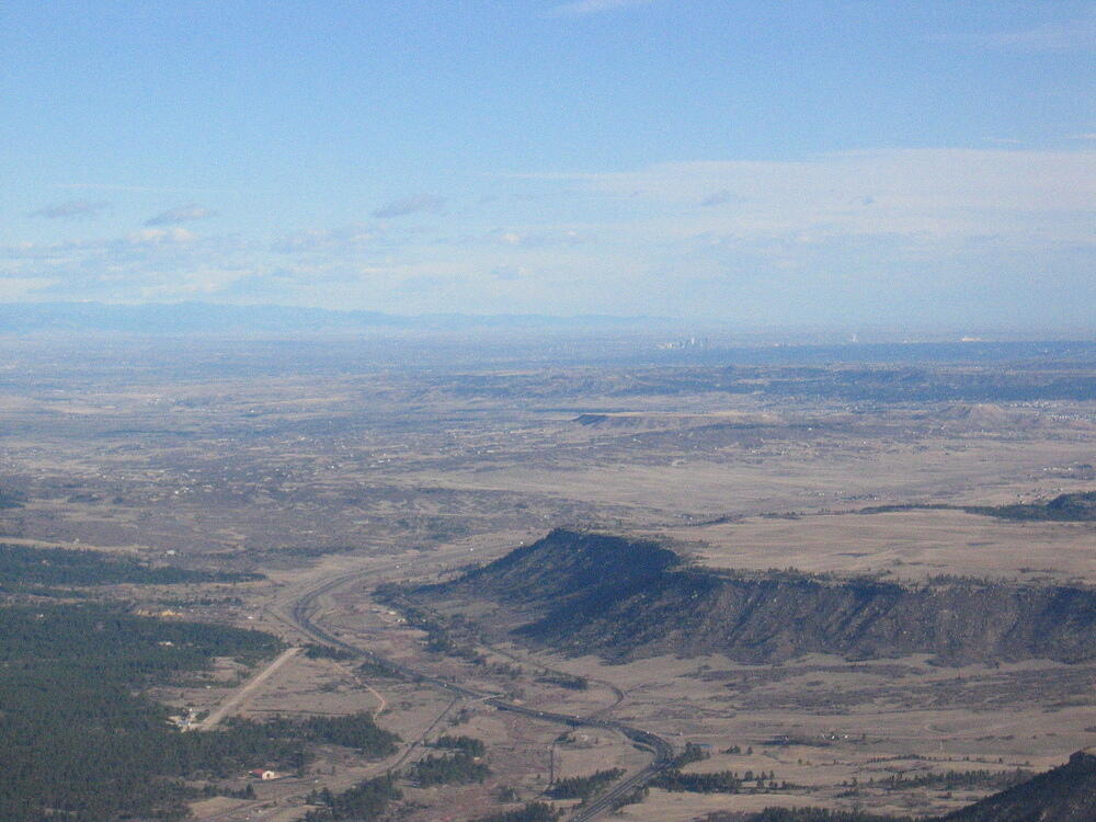 Denver in the distance