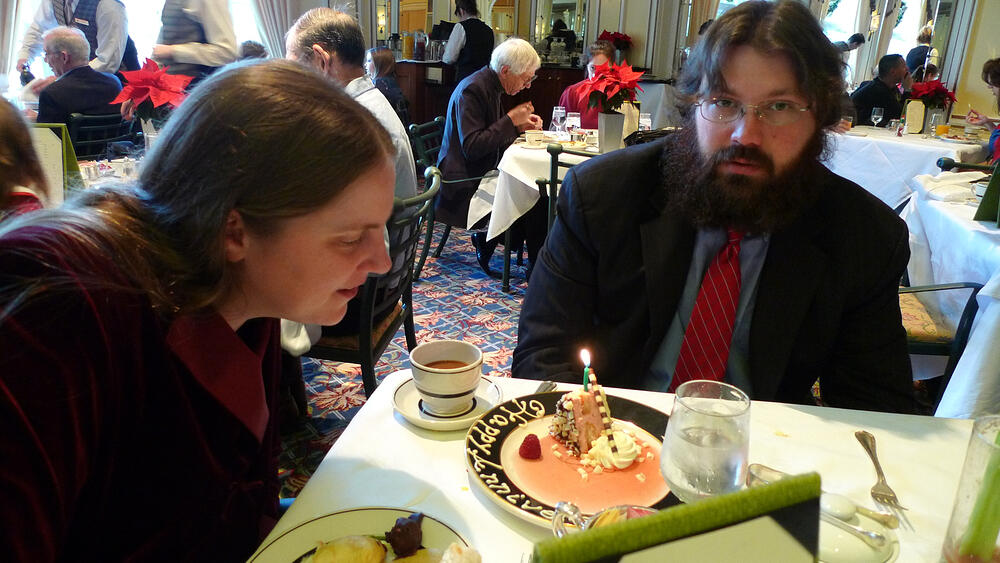 Anniversary Cake at the Broadmoor