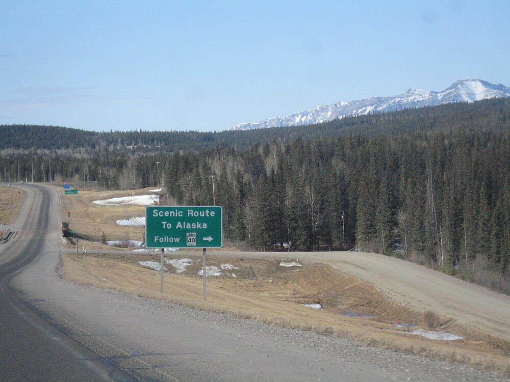 Scenic route to Alaska