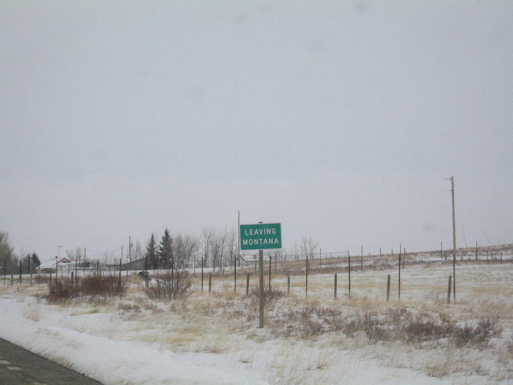 Leaving Montana