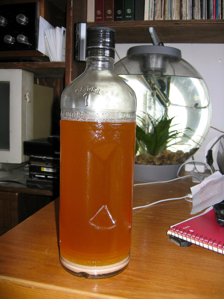 Starter (yeast on the bottom)