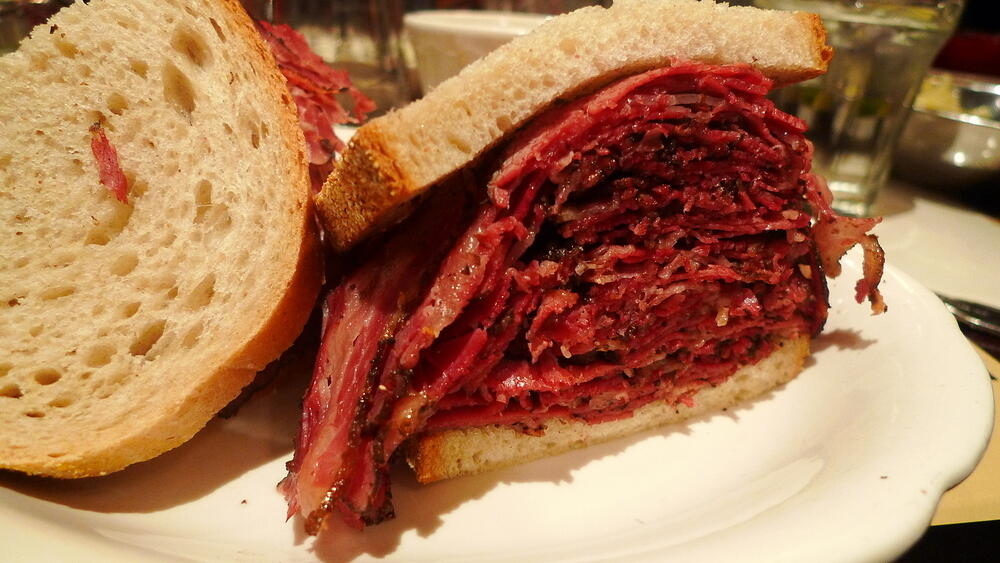 Pastrami at 2nd Avenue Deli