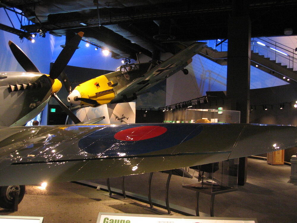 Spitefire's eliptical wing