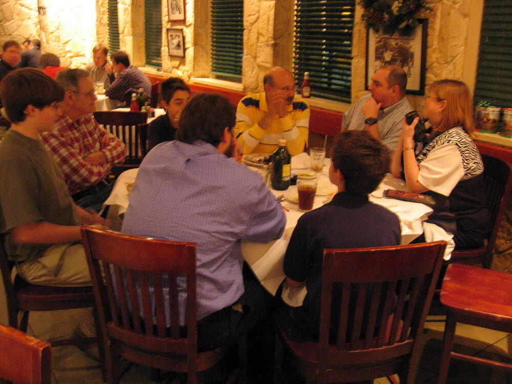 Dinner with the McGinnises