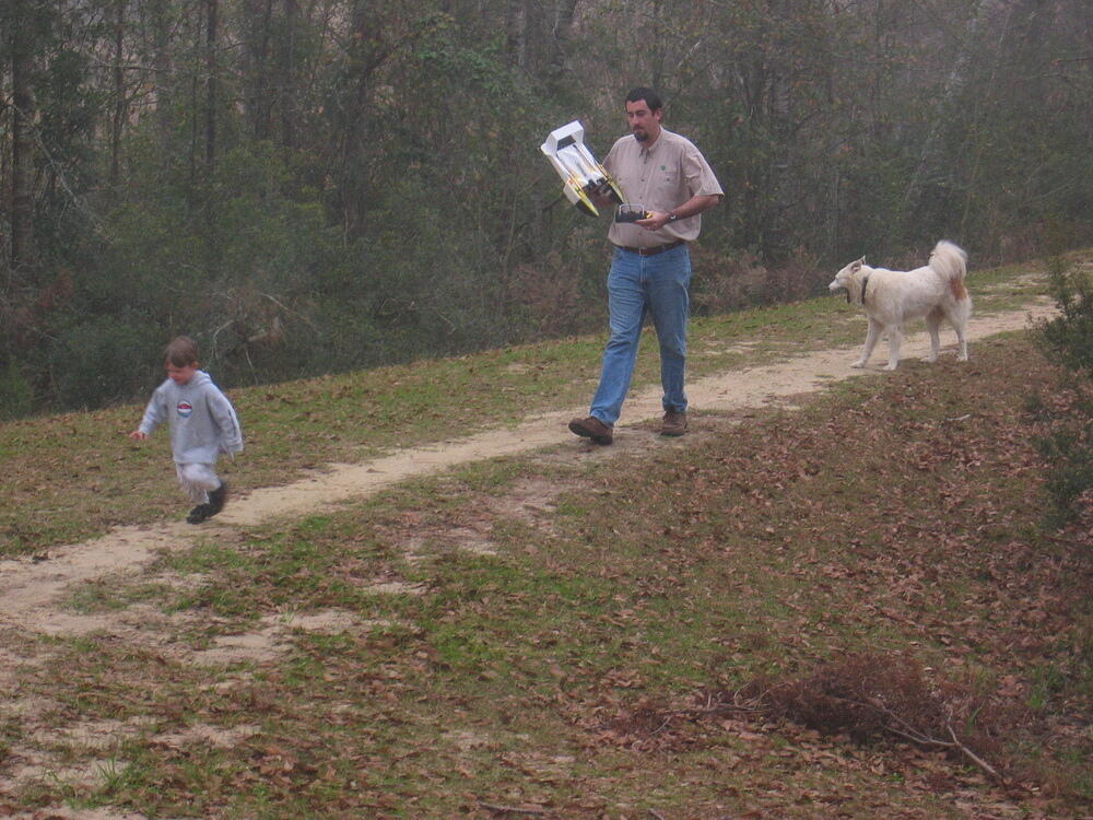 Hovercraft Test Flight