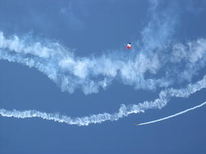 Parachuter with Warbird