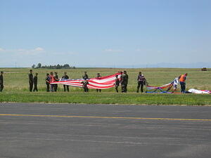 Parachuter's Flag
