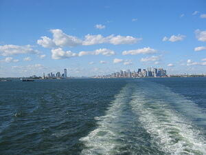 astern view