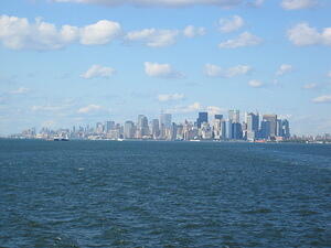 view from ferry