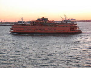 passing the opposite ferry