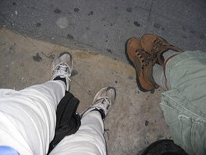 very tired feet