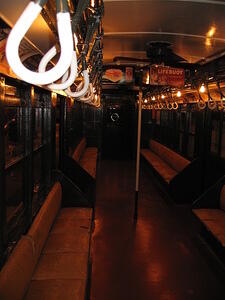 old subway interior