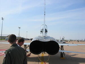 T-38 from behind
