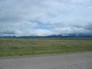 Eastern edge of the Montana Rockies