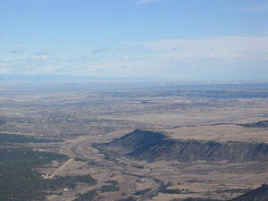 Denver in the distance