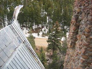 View from about halfway up