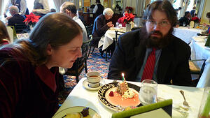 Anniversary Cake at the Broadmoor