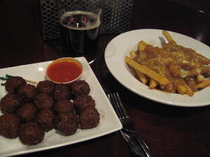 Poutine and Meatballs
