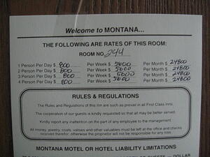 $800 max for an Econolodge
