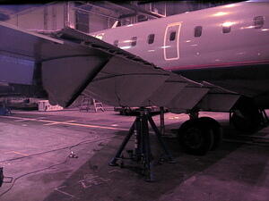 CRJ 700 Gear Collapse