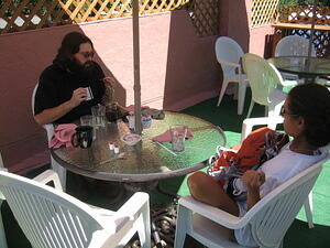 Post-Breakfast at Mucky Duck