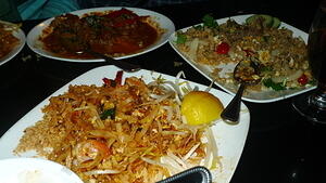 Fried Rice, Pad Thai, Panang Curry