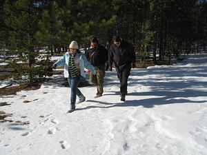 Trudging